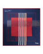 Ksubi X Lissy Roddy Silk Scarf Navy Accessories - Navy