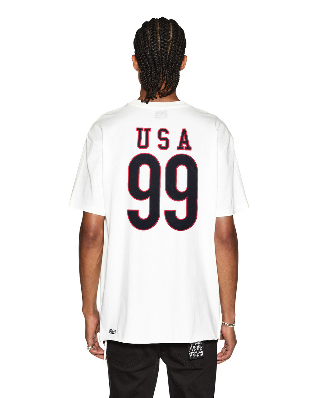 MENS USA EKCESS SS TEE TRU WHITE TEES