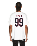 MENS USA EKCESS SS TEE TRU WHITE TEES