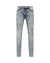 MENS  VAN WINKLE PAINT SUMMER BLUE SKINNY DENIM JEANS
