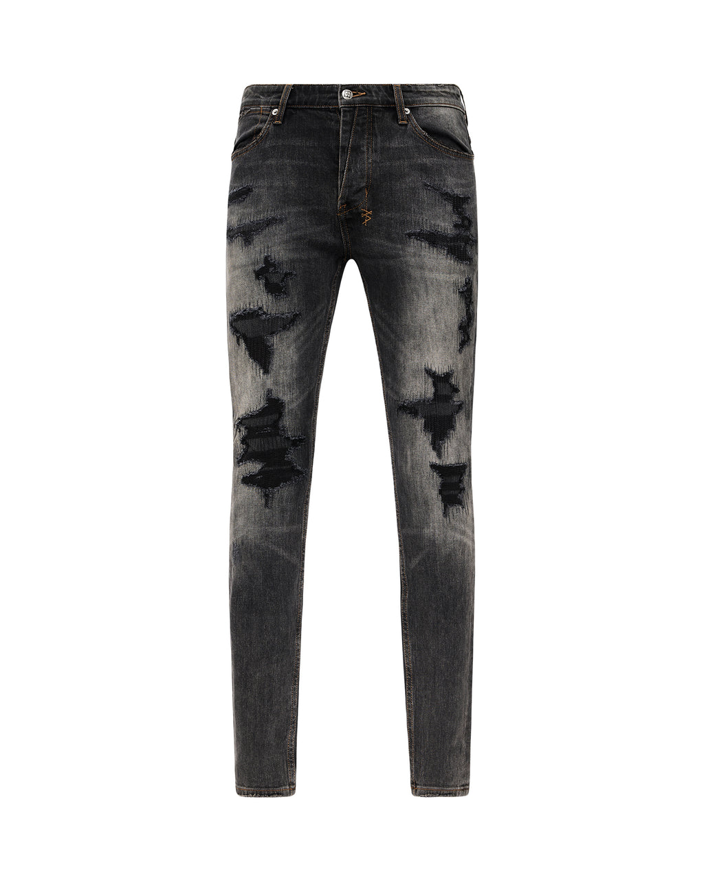 MENS VAN WINKLE RETORQUED REPAIR DENIM JEANS