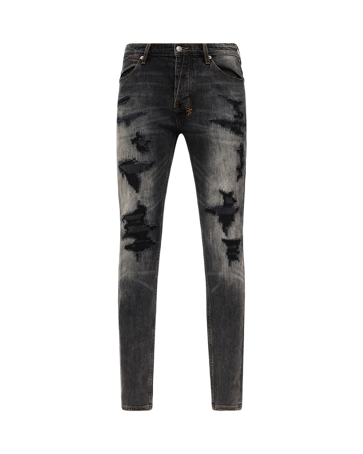 MENS VAN WINKLE RETORQUED REPAIR DENIM JEANS