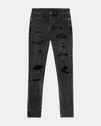 MENS VAN WINKLE BLACK DYNAMITE TRASH DENIM JEANS