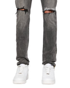 Mens Van Winkle Electric Chamber Skinny Denim Jeans - Black