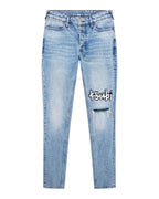 Mens Van Winkle Painter 1999 Skinny Denim Jeans - Denim