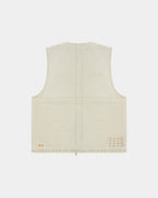 Mens Battler Vest Khaki Relaxed Vests - Khaki