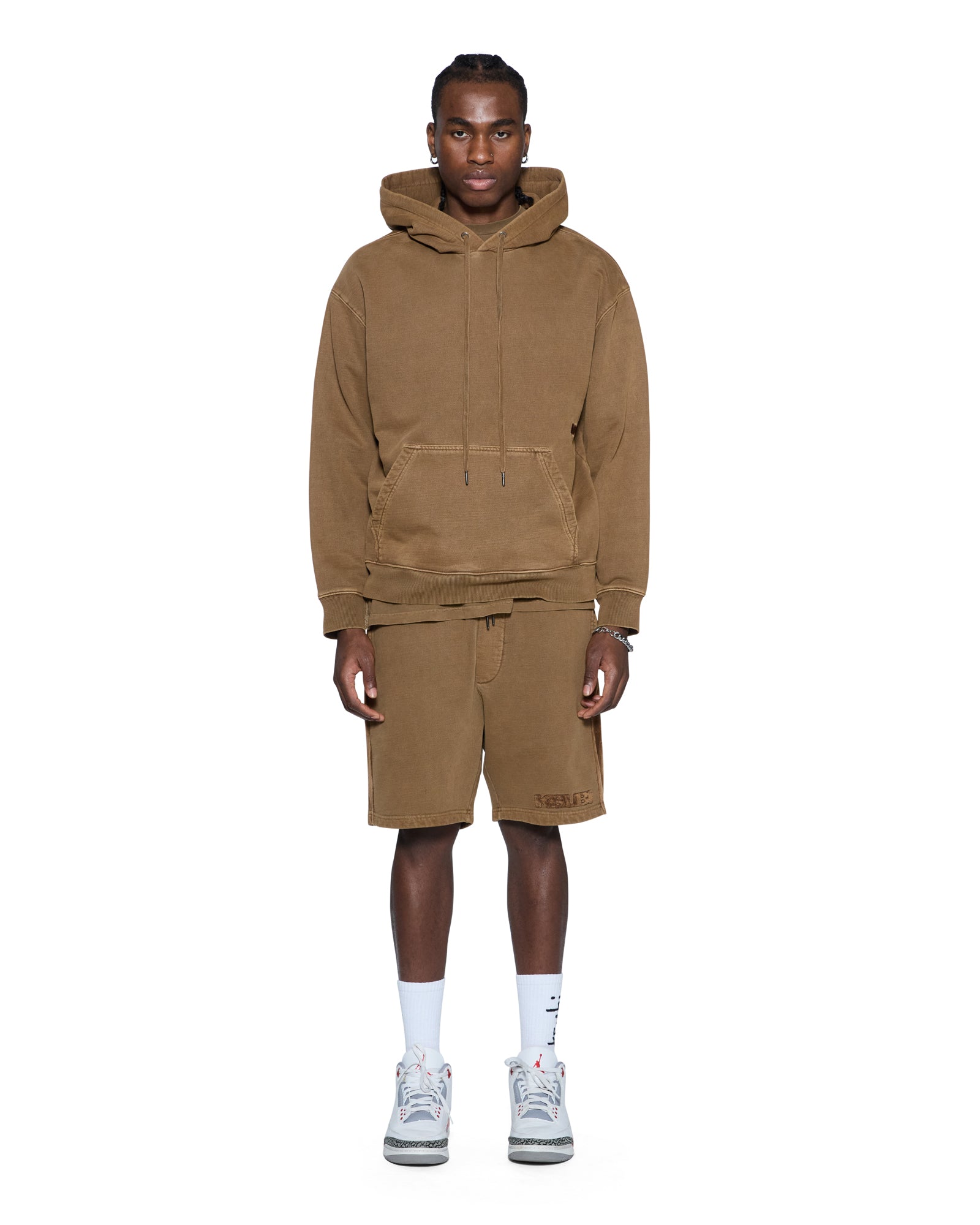 MENS 4X4 LUXE SYNTHESIS TRAK SHORT ESPRESSO REGULAR WALKSHORTS