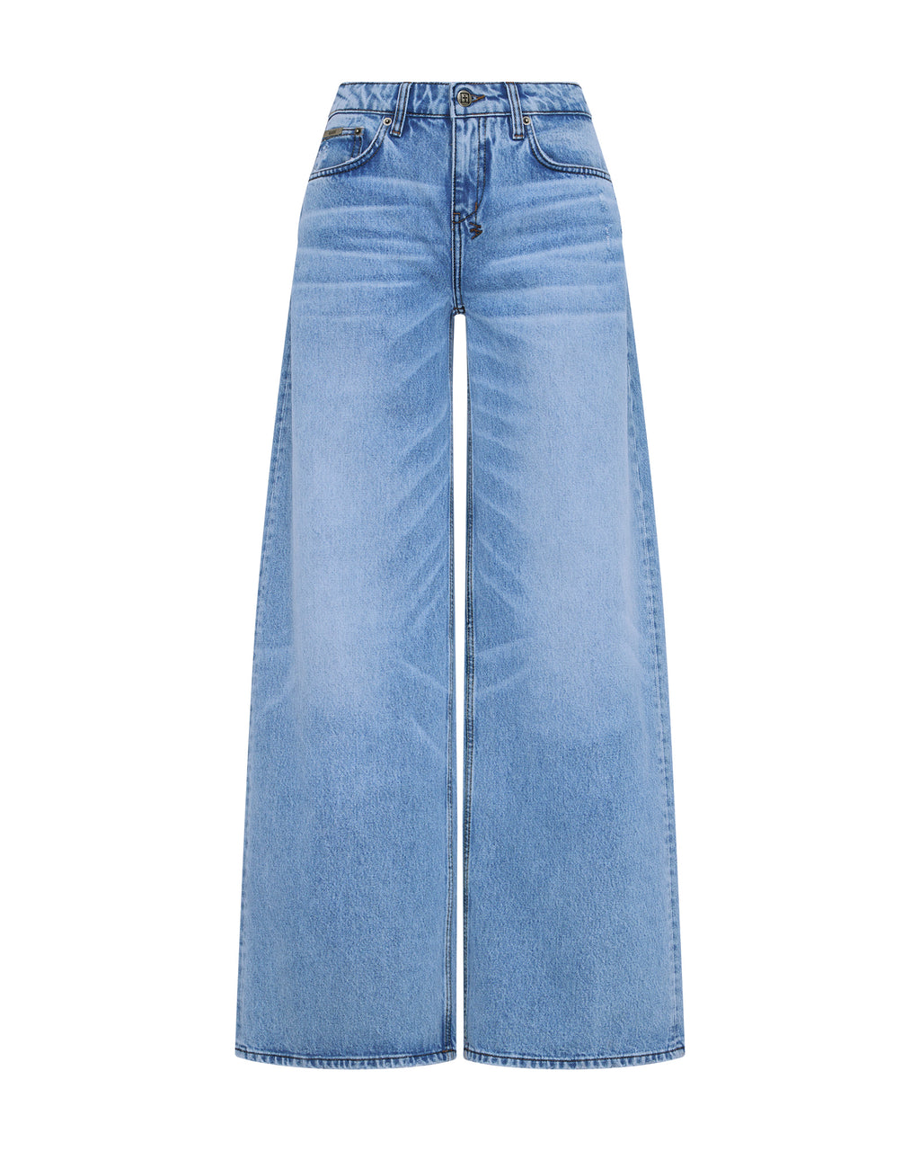 WOMENS DROPOUT JEAN MERCER BLUE DENIM JEANS