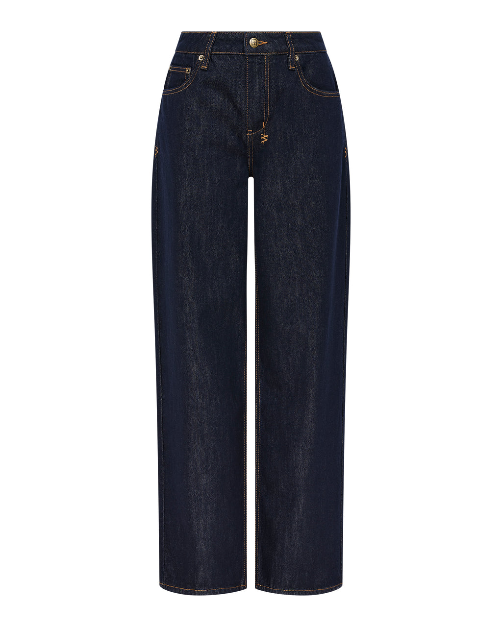 Womens Empire Jean Original Straight Denim Jeans - Denim