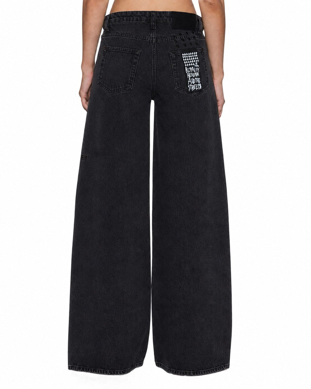 最終値下げ‼️Ksubi リラックスストレート ダメージデニム drip swag Womens Dropout Jean Noir Relaxed Straight Denim Jeans | Ksubi ++