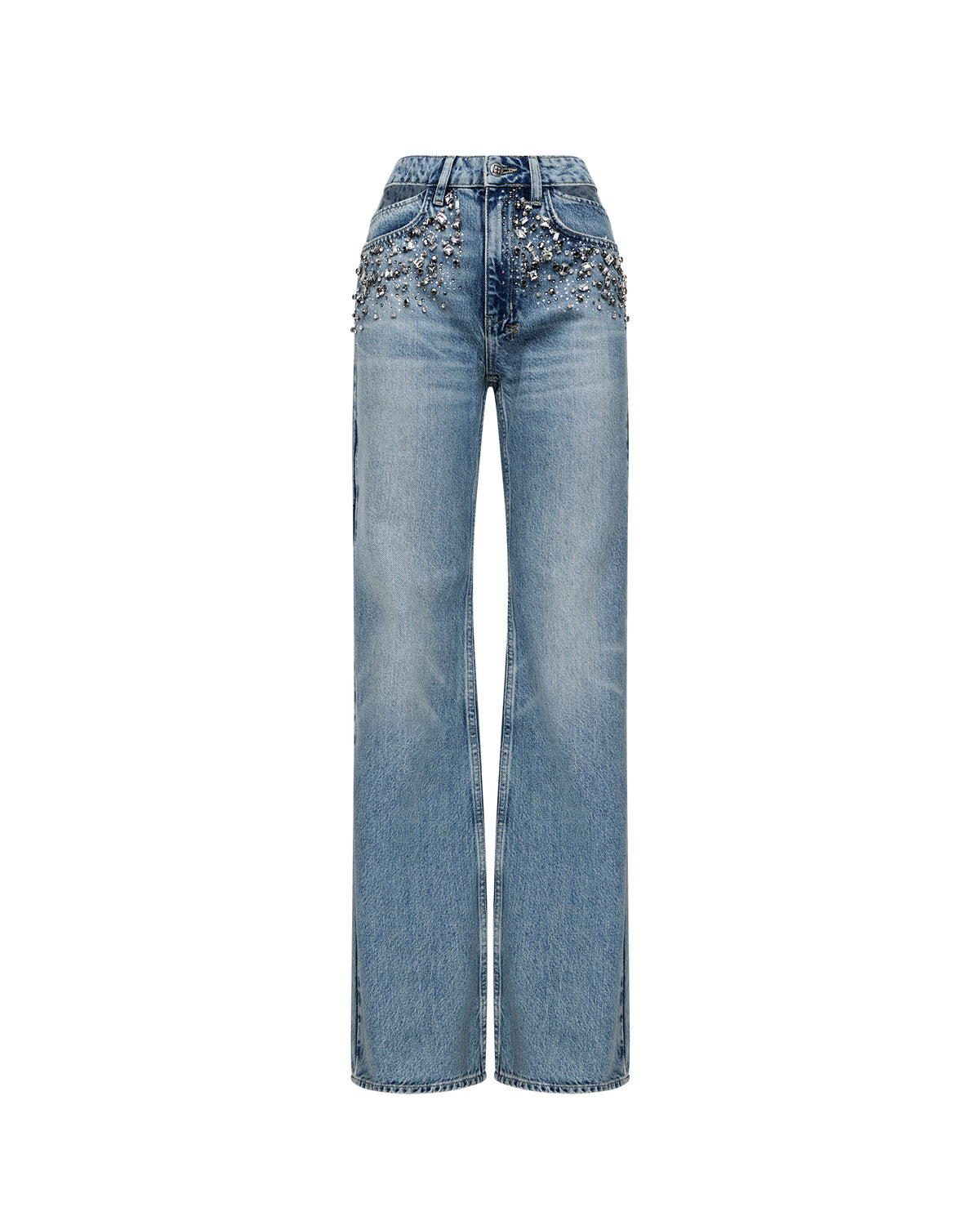 Womens Frontier Soho Kulture Krystal Bootcut Denim Jeans - Denim
