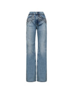 Womens Frontier Soho Kulture Krystal Bootcut Denim Jeans - Denim