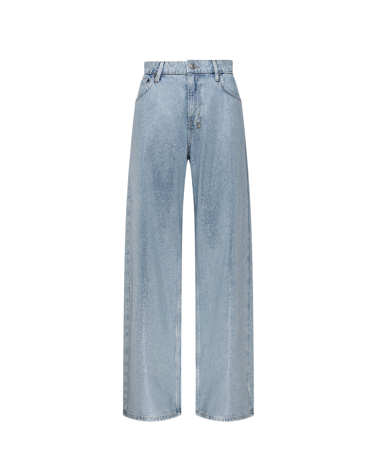 Womens Empire Jean High Rollers Straight Denim Jeans - Denim