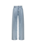 Womens Empire Jean High Rollers Straight Denim Jeans - Denim