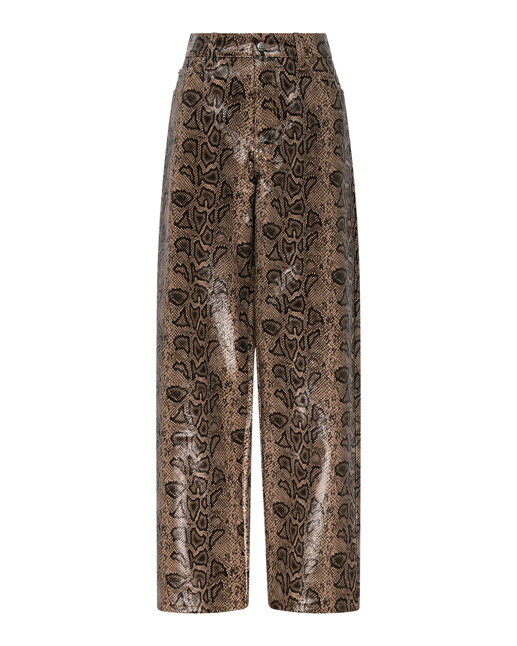 Womens Empire Pant Snakebite Straight Pants - Multi Colour