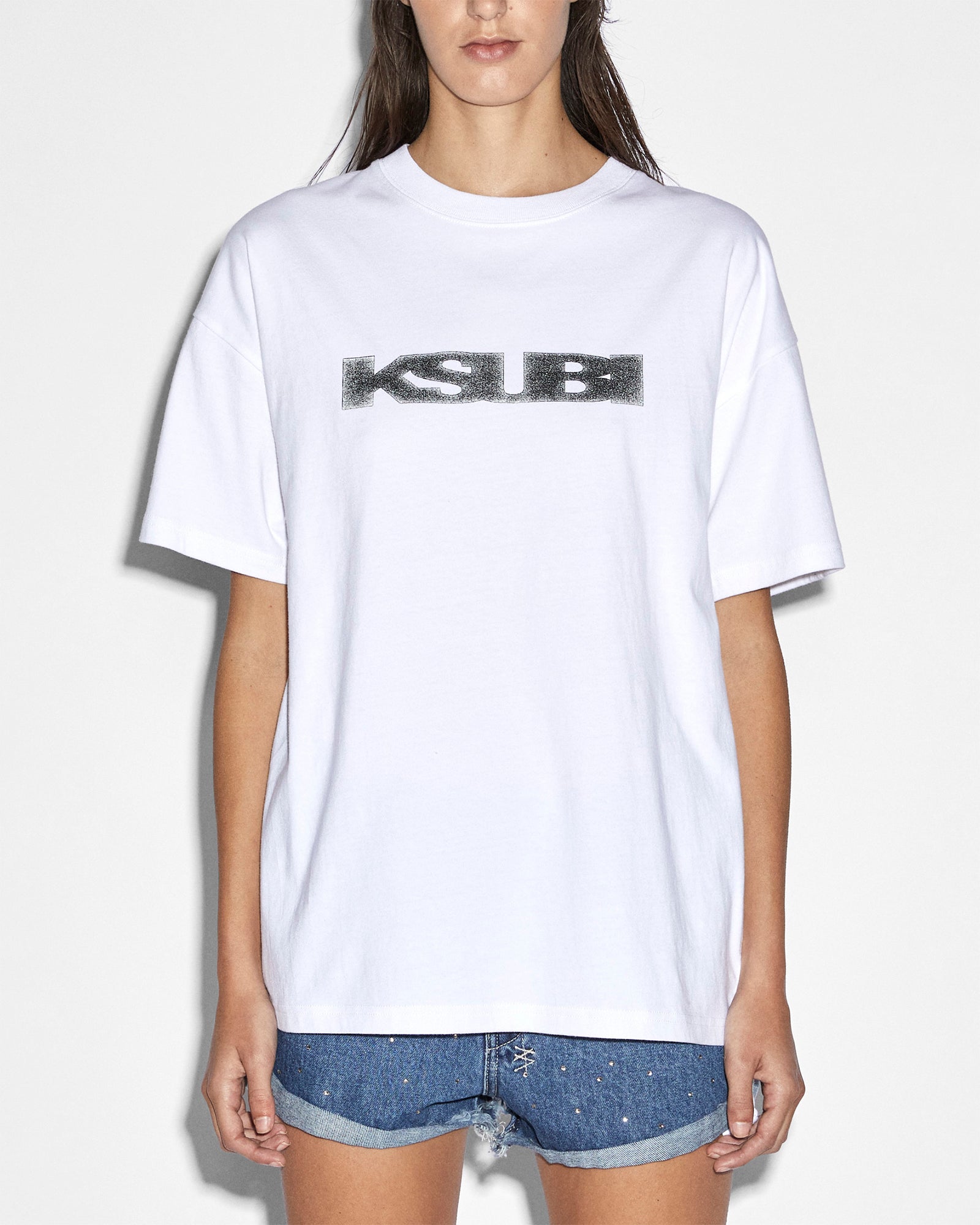 Sott Static Oh G Short | - ++ T-shirt White Sleeve Ksubi
