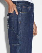 Womens Brooklyn Carpenter Legacy Straight Denim Jeans - Denim