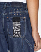 Womens Brooklyn Carpenter Legacy Straight Denim Jeans - Denim