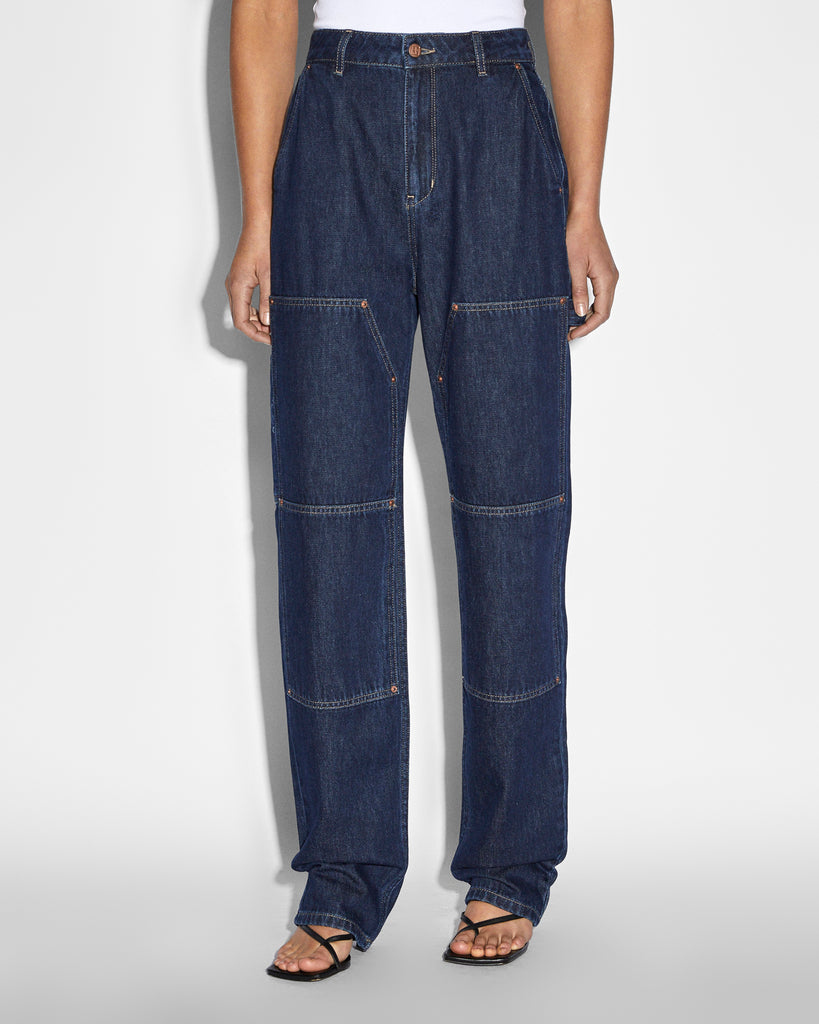 Playback Carpenter Legacy Straight Leg Jeans Blue Denim Ksubi ++