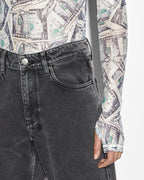 WOMENS PAPER LS TEE FASHION TOPS