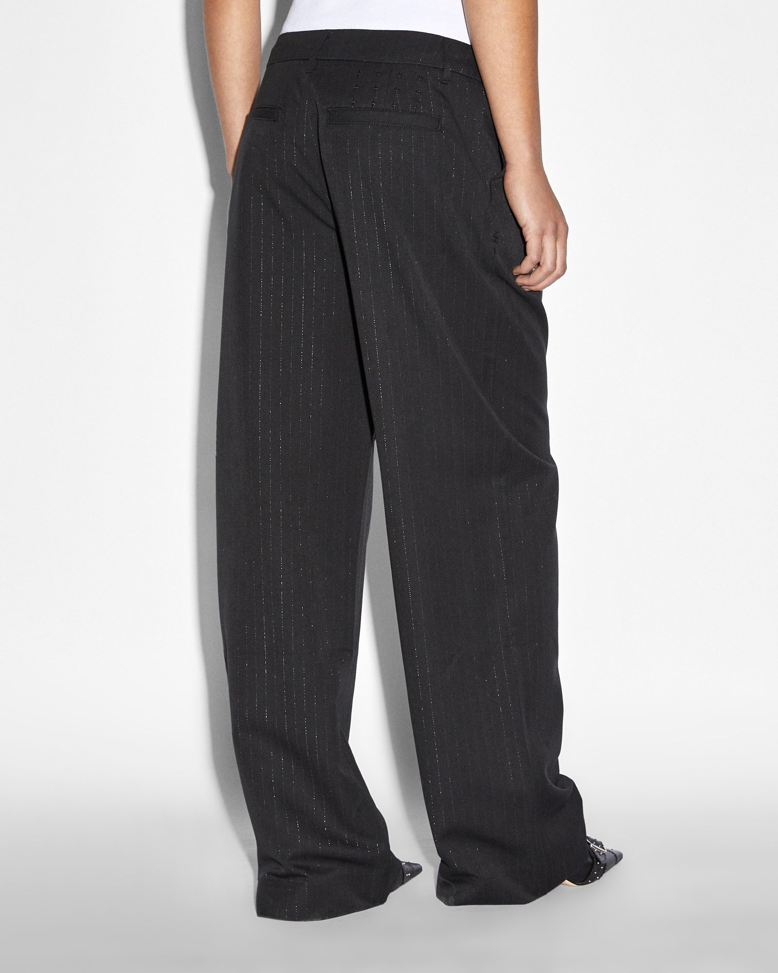 Buy Khaki Trousers & Pants for Women by Y-LONDON Online | Ajio.com