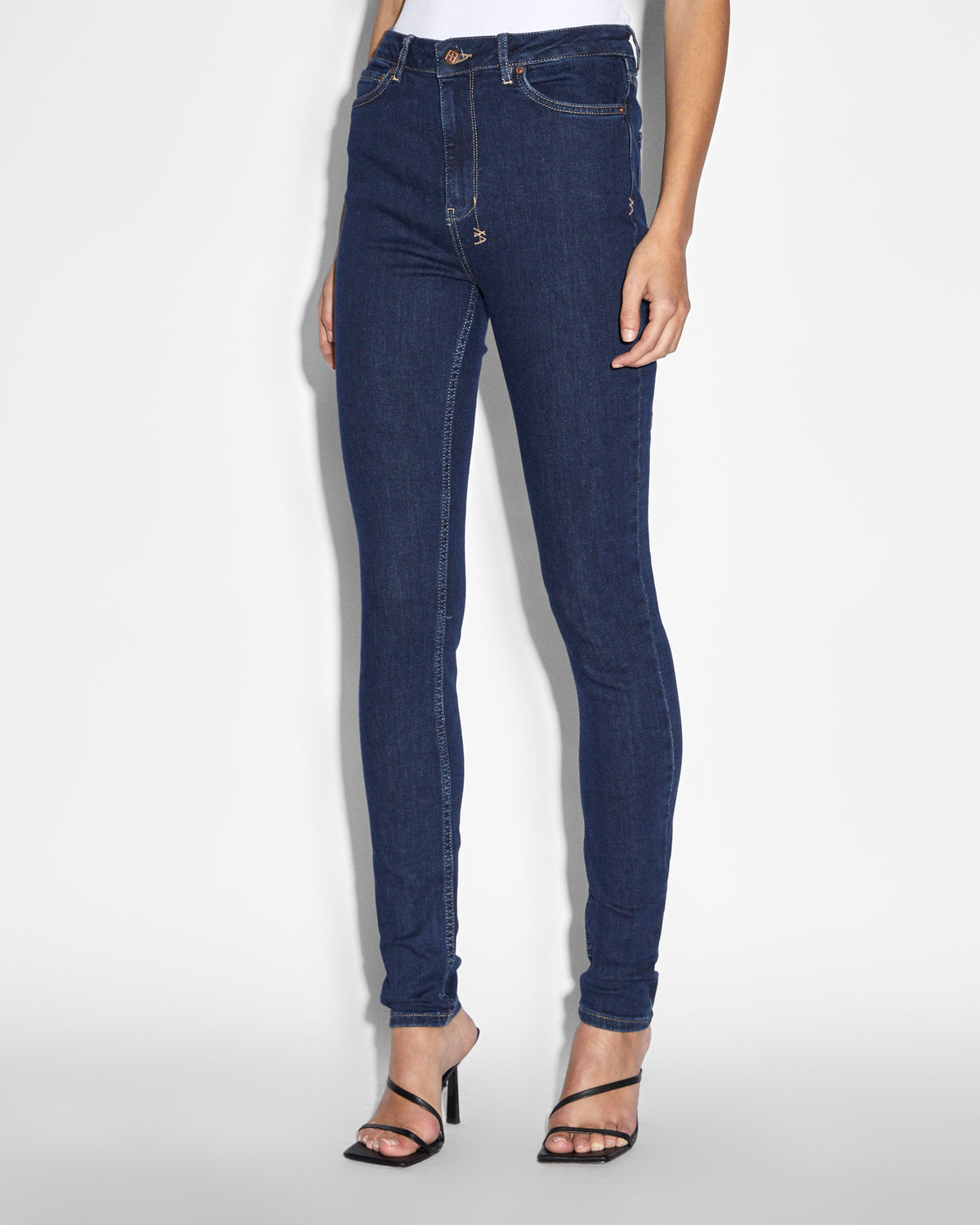 WOMENS HI N WASTED XTRA LEGACY DENIM JEANS