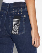 WOMENS HI N WASTED XTRA LEGACY DENIM JEANS