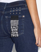 WOMENS SPRAY ON XTRA LEGACY DENIM JEANS