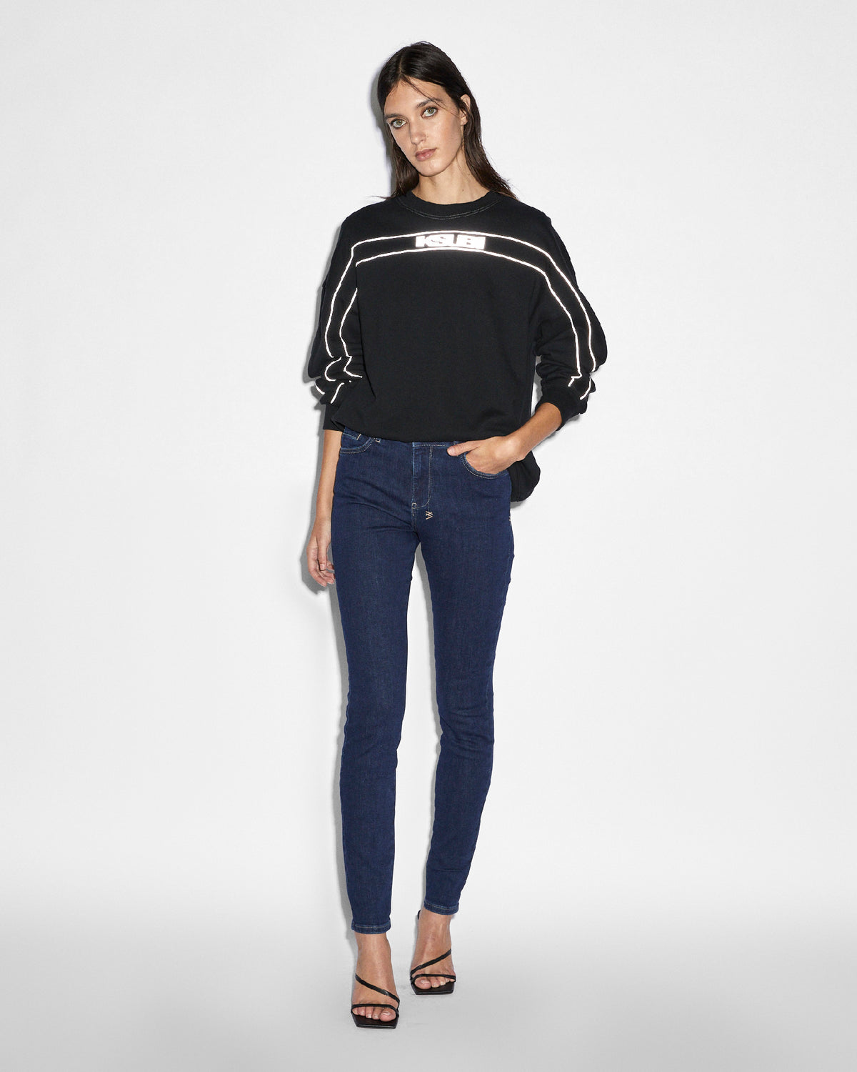 WOMENS SPRAY ON XTRA LEGACY DENIM JEANS