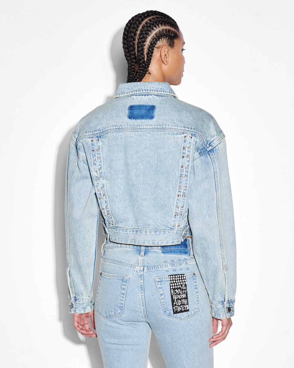 WOMENS BILLIE JACKET DOVE LACED JACKETS