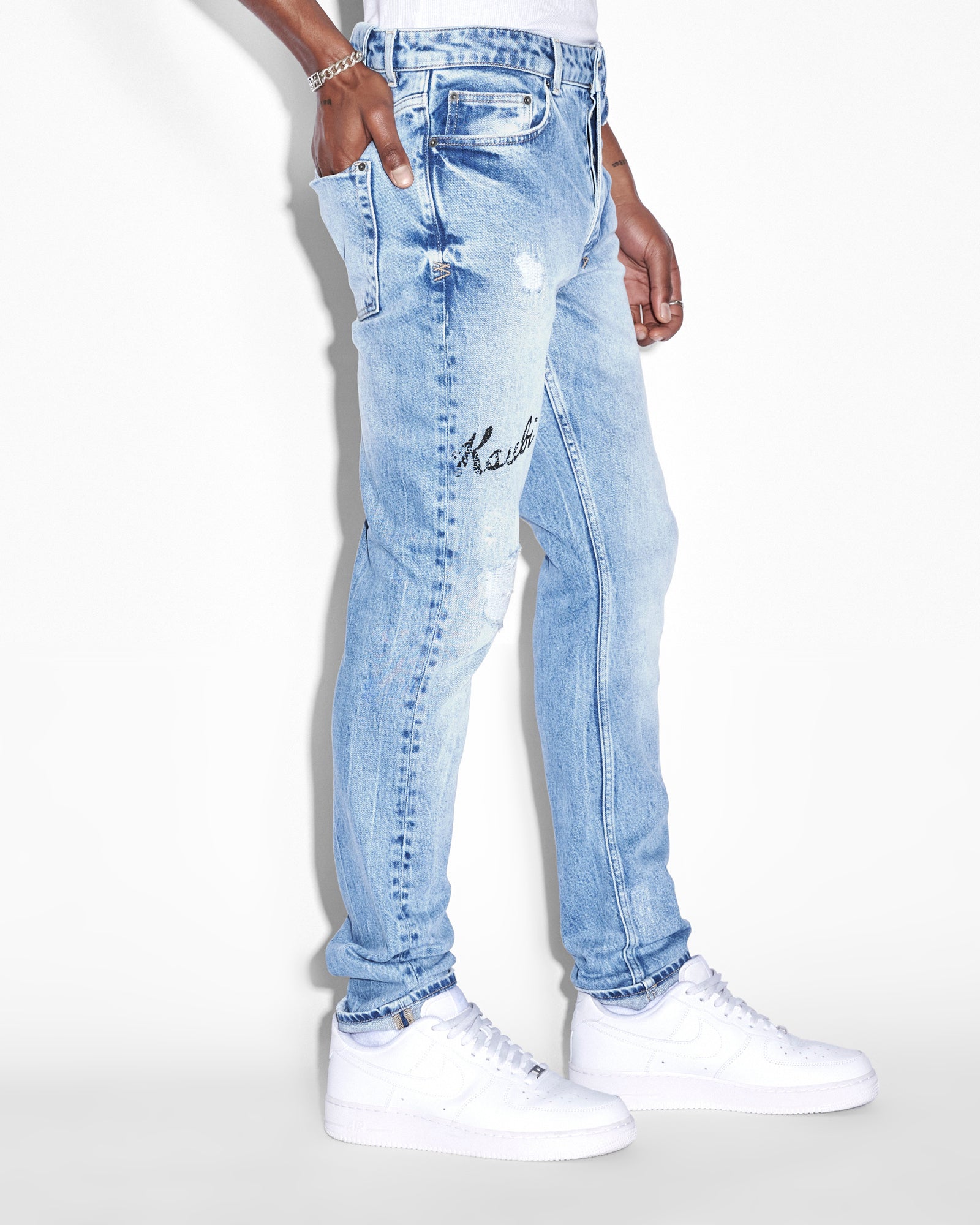 Blue Jeans Ksubi Men Jeans Ksubi Jeans Mens 29 Blue Denim Skinny