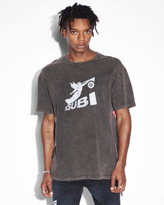 Buy Night Swim Biggie Ss Tee Faded Black, Ksubi