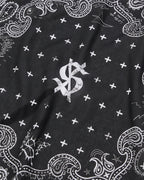 Ghosted Bandana Black/white Accessories - Black