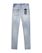 Mens Chitch Miami Philly Blue Slim Denim Jeans - Denim