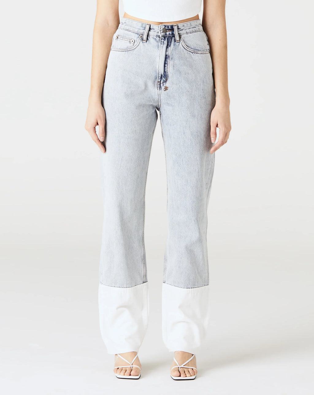 WOMENS PLAYBACK MUSE CUFFED DENIM JEANS