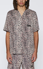 Mens Kingdom Resort Ss Shirt Multi Regular Shirts - Multi Colour