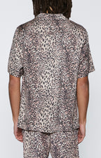 Mens Kingdom Resort Ss Shirt Multi Regular Shirts - Multi Colour