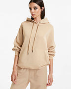 WOMENS 3 X 4 OH G HOODIE LATTE FLEECE