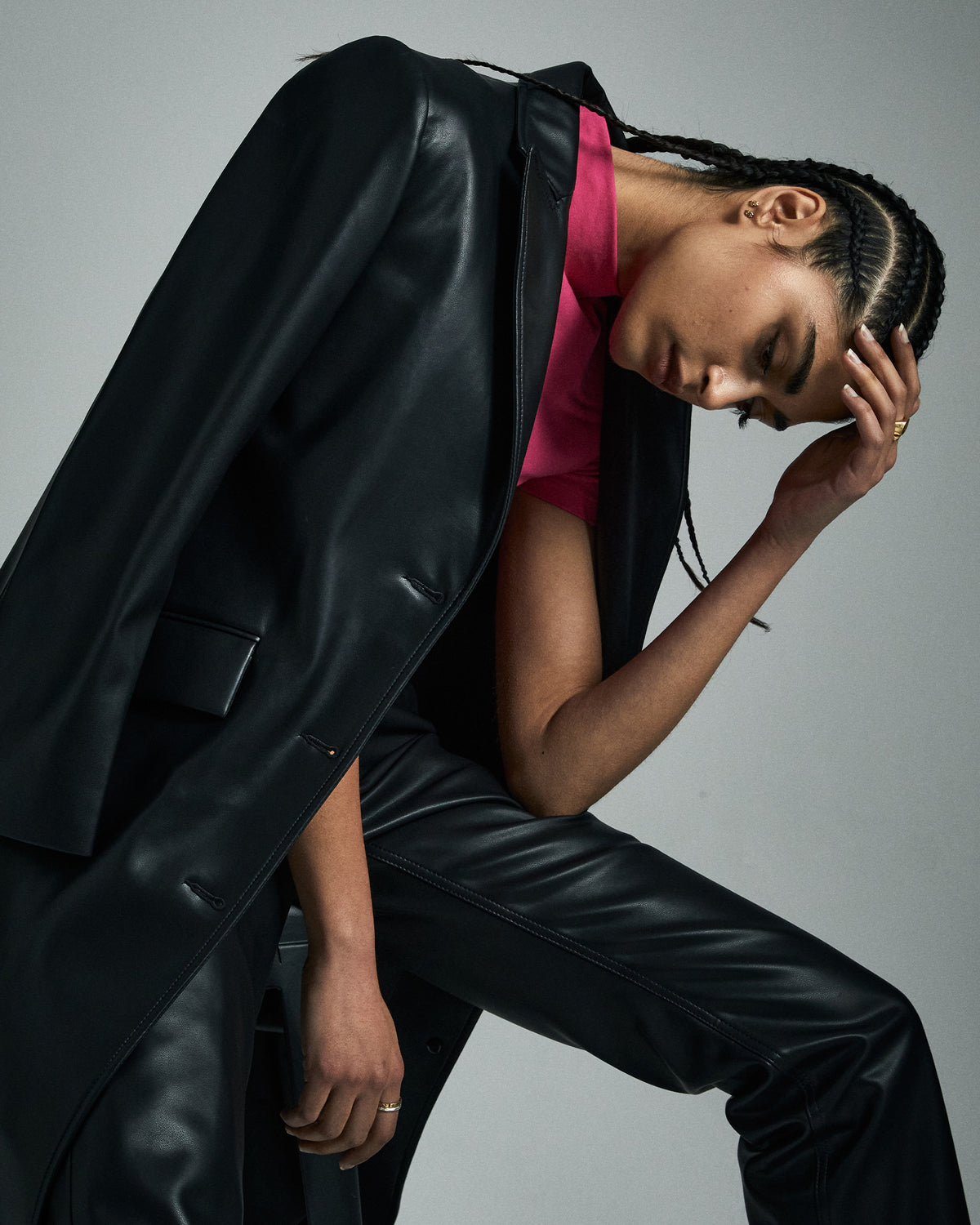 WOMENS ZEPHYR DUSTER BLACK JACKETS