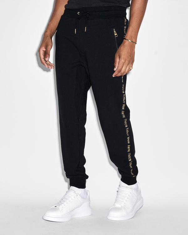 Genesis GymX Jet Black Tracksuit: Jacket+ Trackpant Combo at Rs