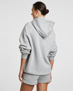 WOMENS 3 X 4 OH G HOODIE GREY MARL FLEECE