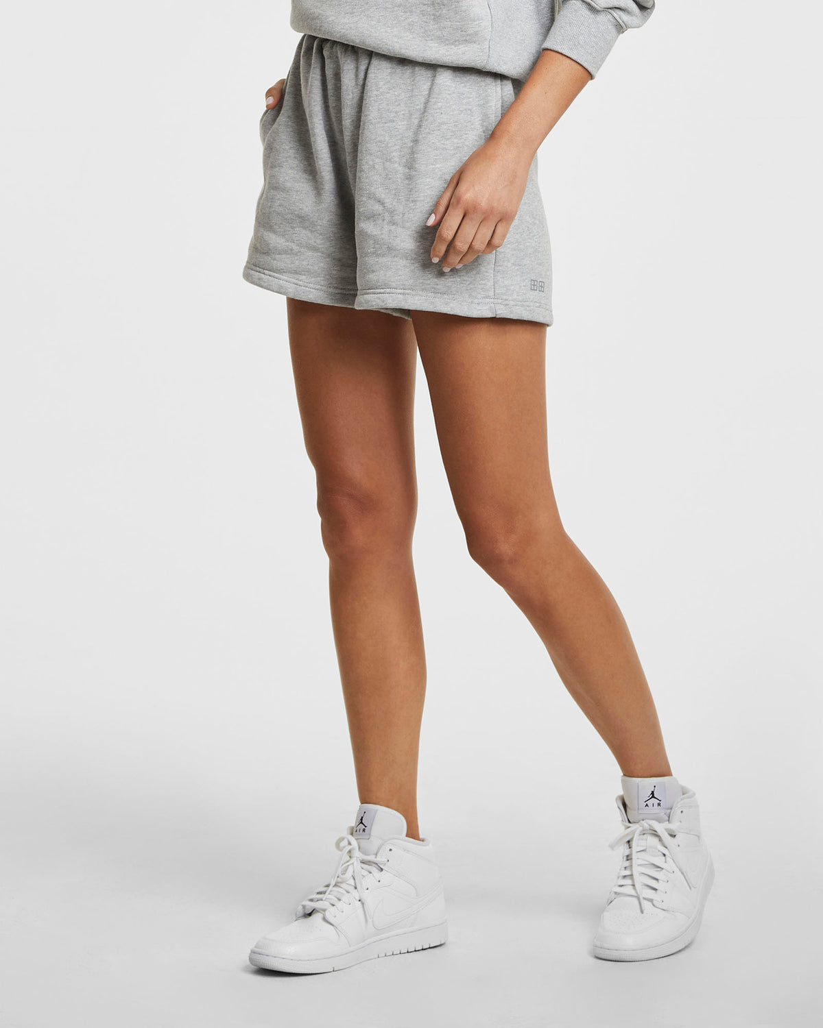 WOMENS 3 X 4 TRAK SHORT GREY MARL WALKSHORTS