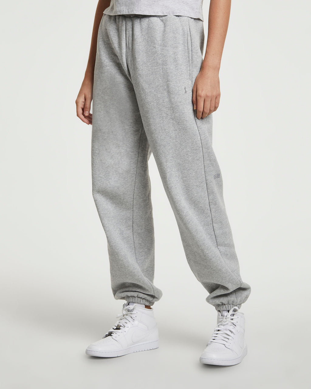 WOMENS 3 X 4 TRAK GREY MARL PANTS