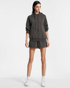 WOMENS 3 X 4 TRAK SHORT CHARCOAL WALKSHORTS