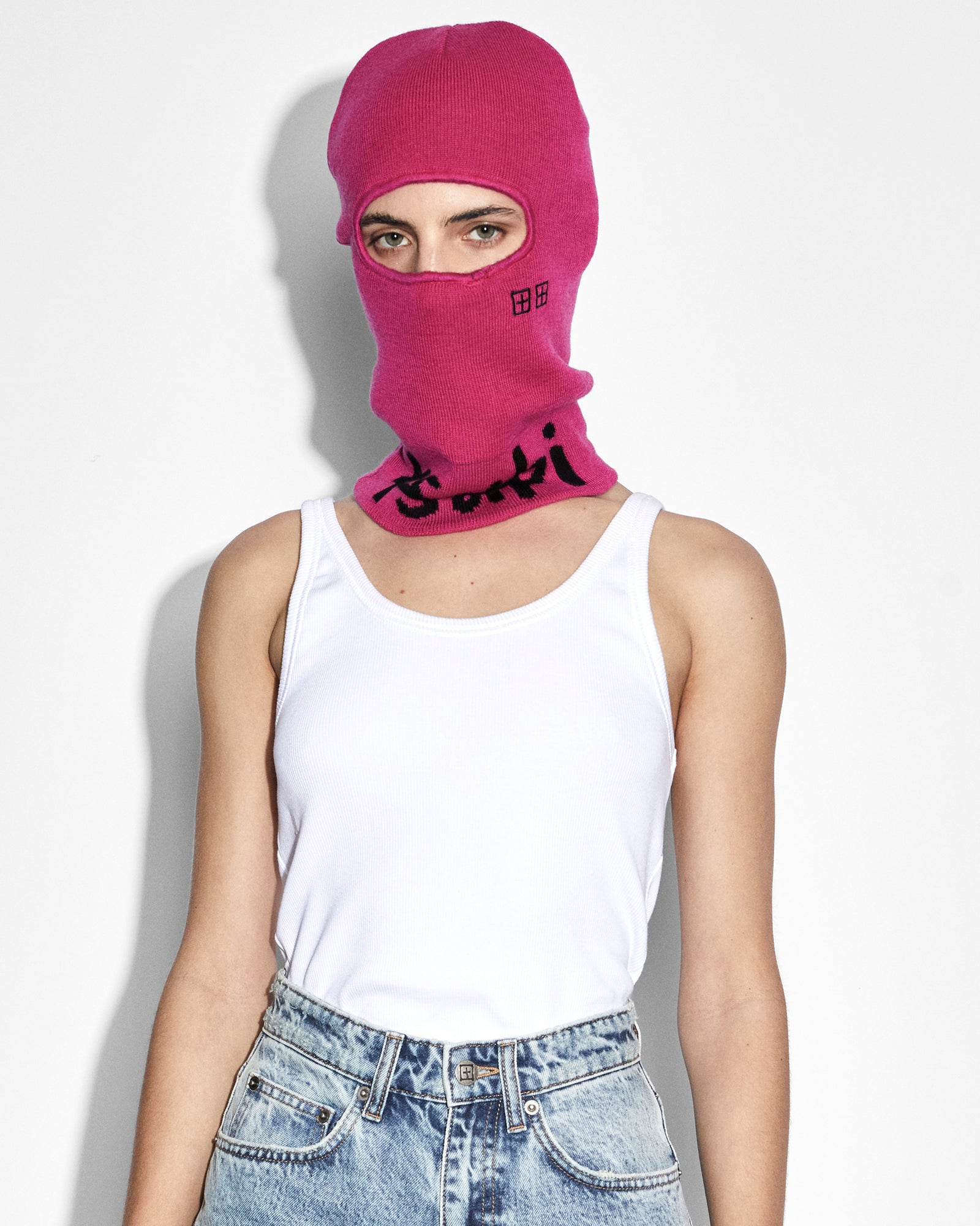 Accessories, Pink Lv Ski Mask