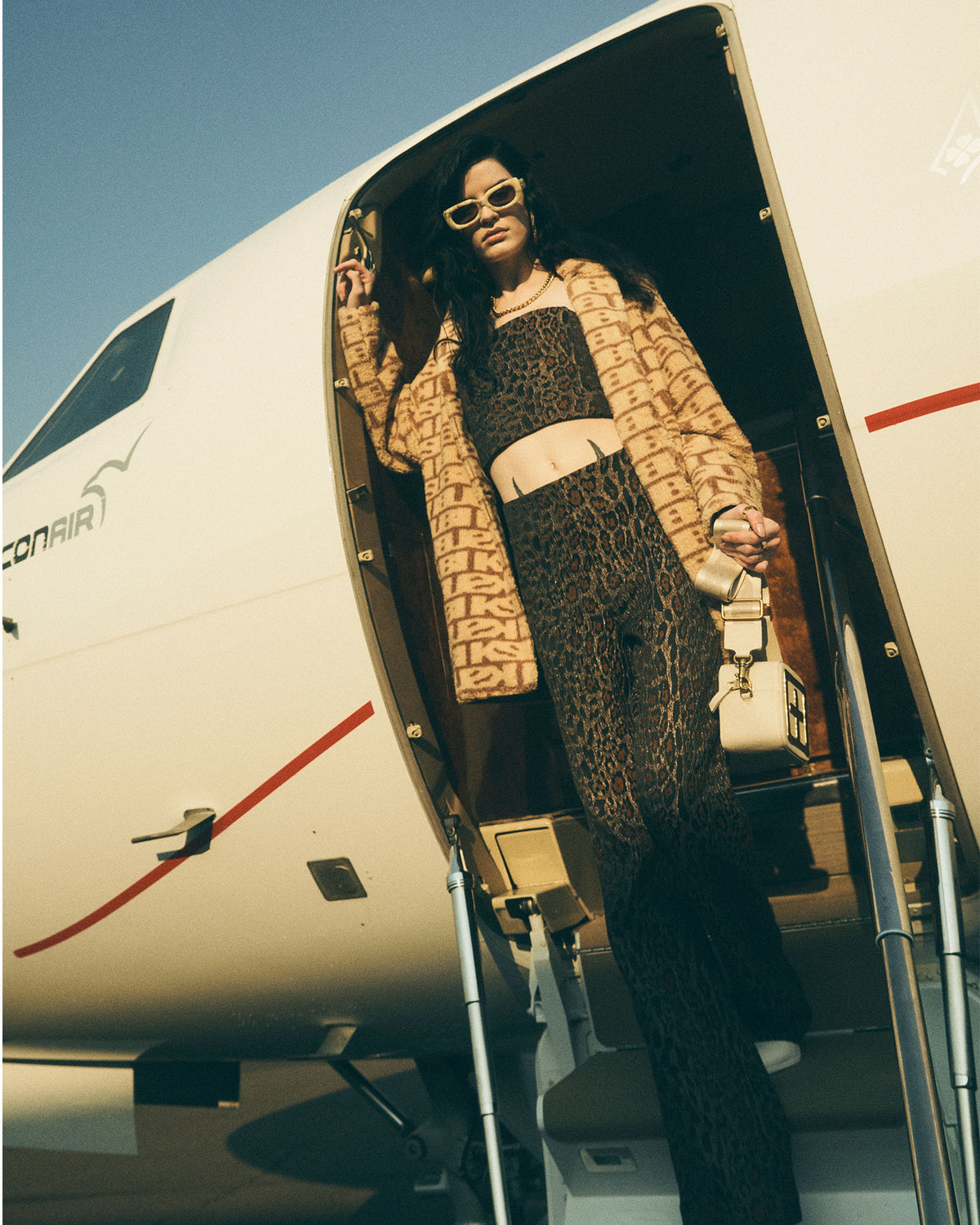 WOMENS THREE AM PANT LEOPARD PANTS