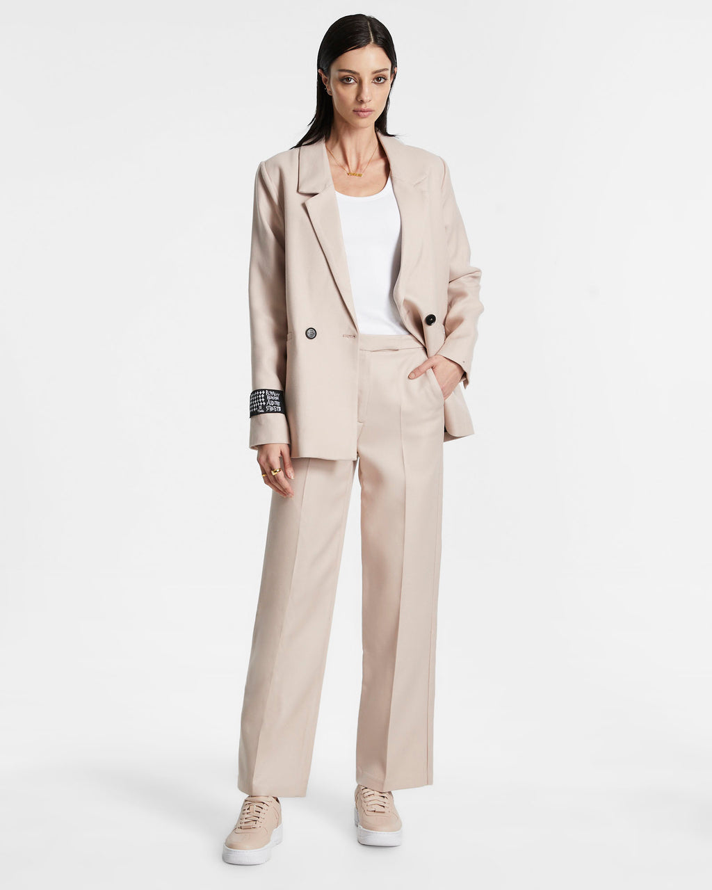 WOMENS BONNIE PANT DUSTED PINK PANTS