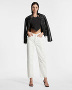 WOMENS BROOKLYN JEAN BLANC DENIM JEANS