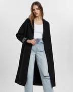 WOMENS KAMILLE COAT BLACK JACKETS