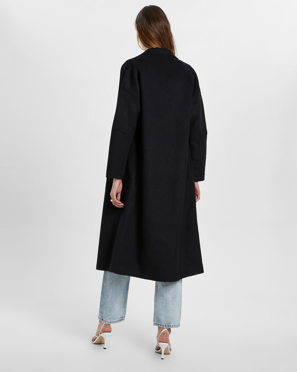 WOMENS KAMILLE COAT BLACK JACKETS